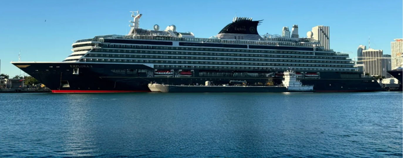 Explora Journey I setting sail from Norway to London to finish her World Cruise